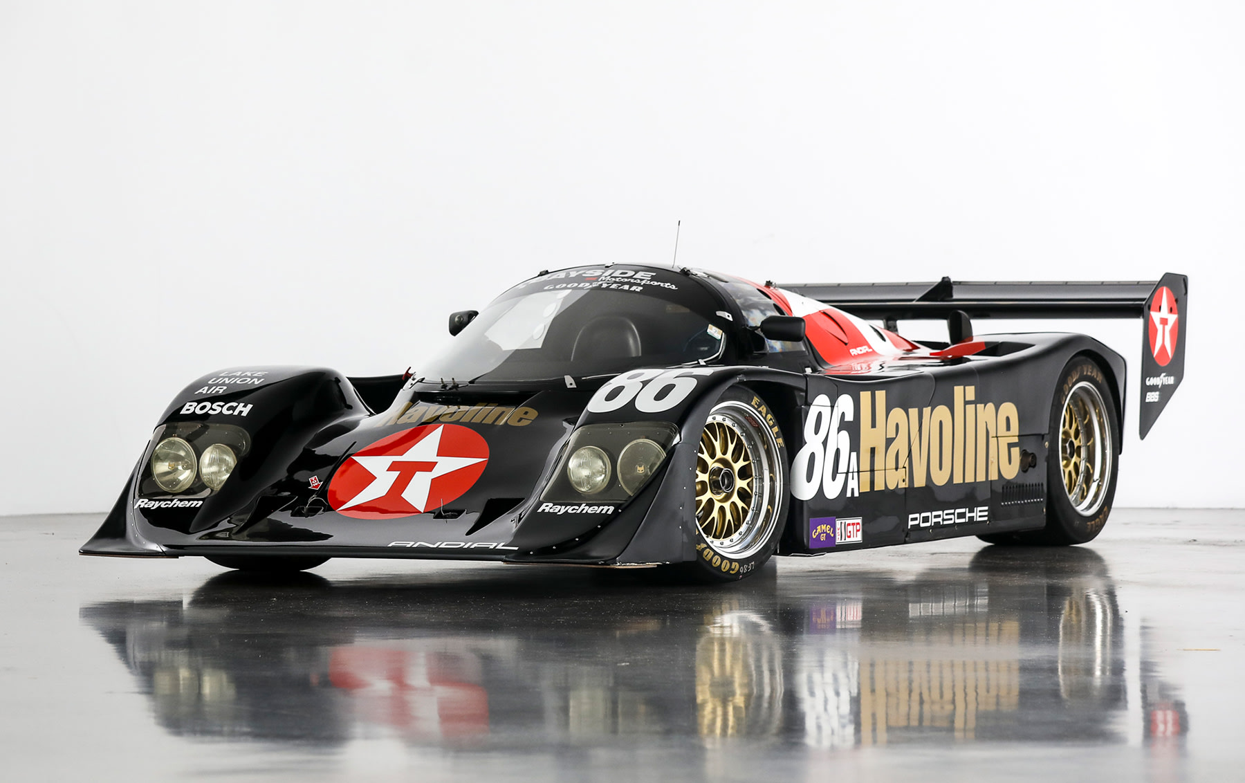 Sparky x Tiny 1:64 Porsche 962C SHELL COMBO - Le Mans 1988